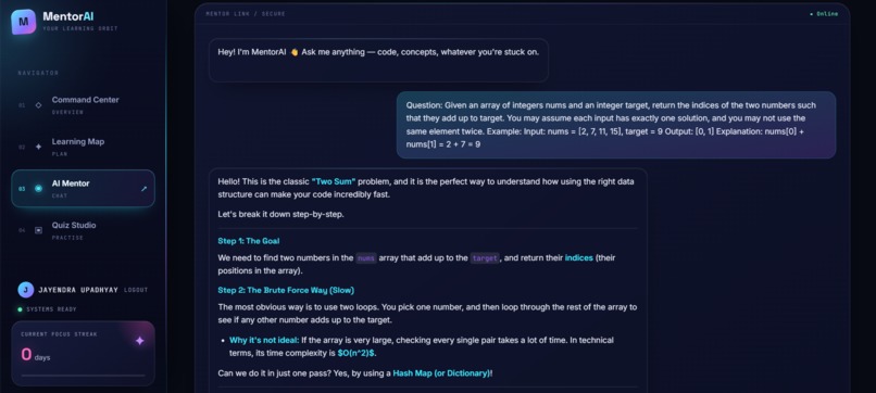 Mentor AI – screenshot 2