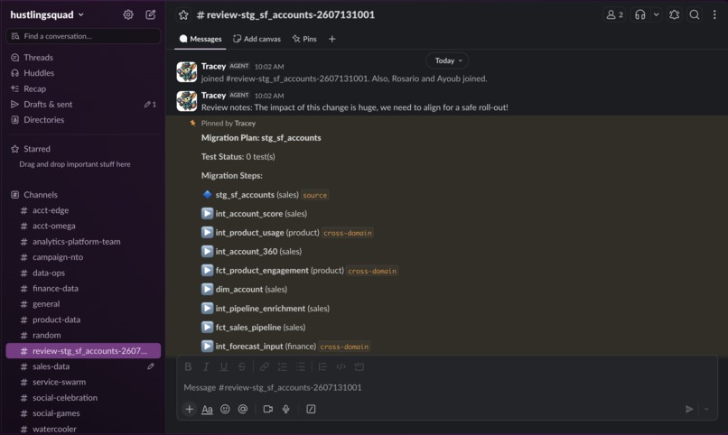 Tracey - your data change intelligence agent for Slack – screenshot 5