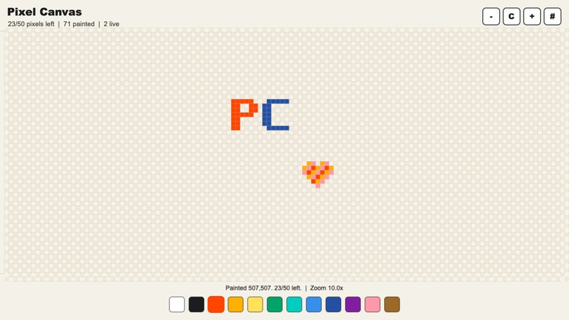 Pixel Canvas – screenshot 1