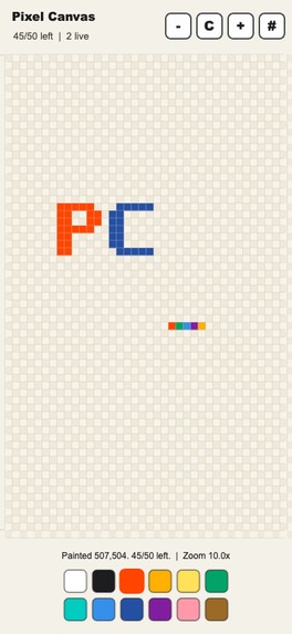 Pixel Canvas – screenshot 2