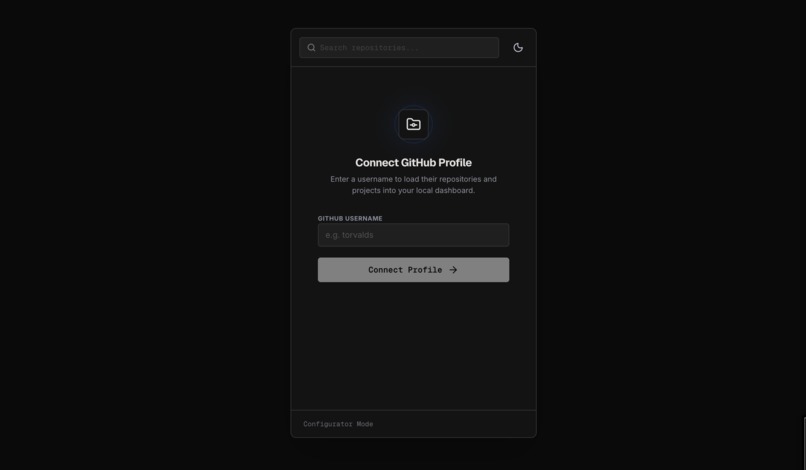 RepoBeam - Github Project Tray – screenshot 2