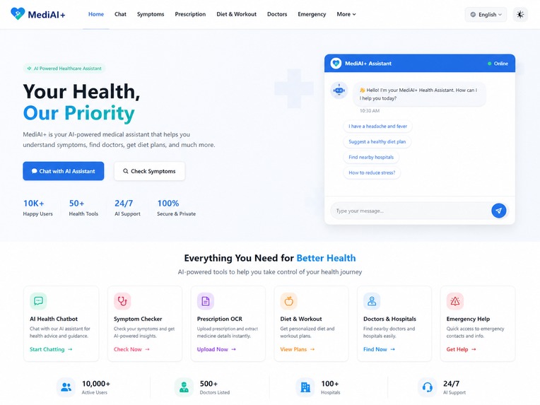 MediAI+ – screenshot 1