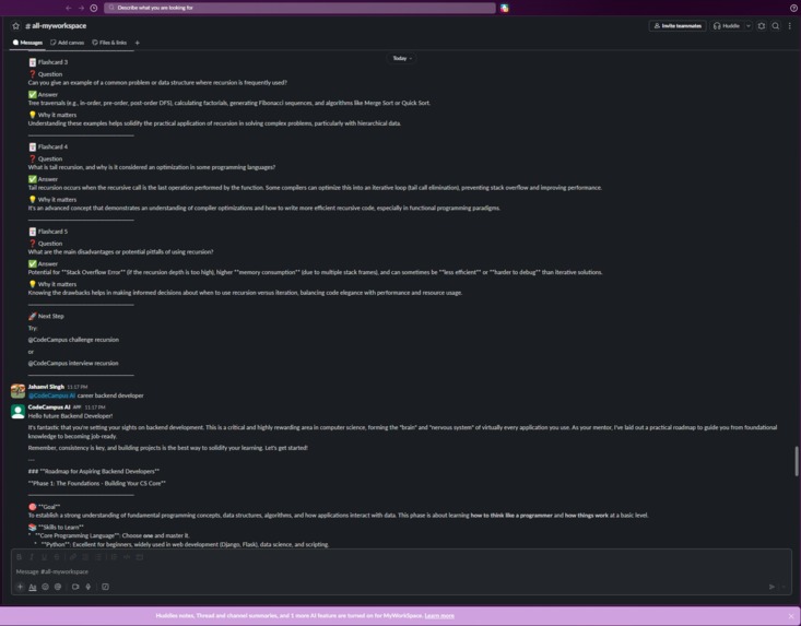 CodeCampus AI – screenshot 1