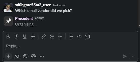 Precedent – screenshot 2