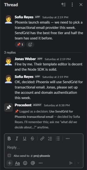 Precedent – screenshot 5