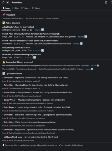 Precedent – screenshot 10