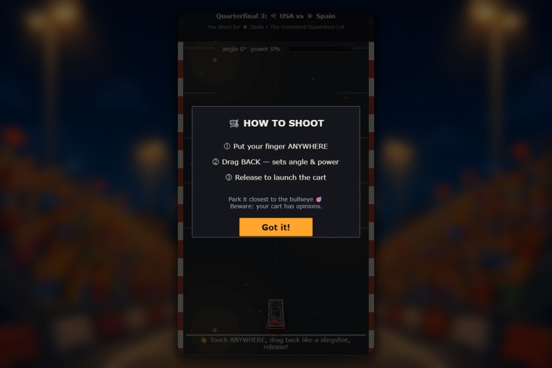 Parking Lot Curling – screenshot 2