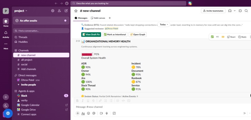 Verity — Organizational Knowledge Integrity Engine – screenshot 9
