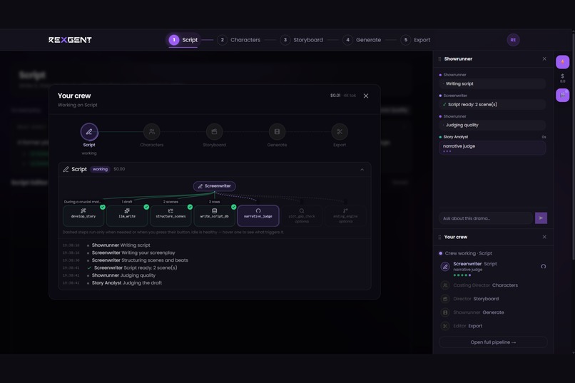 Rexgent – screenshot 4