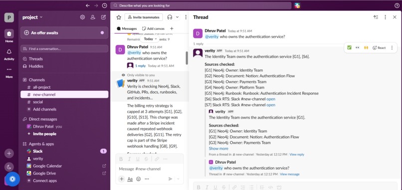 Verity — Organizational Knowledge Integrity Engine – screenshot 8