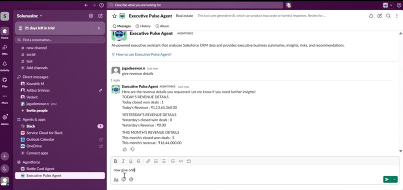 Executive Pulse Agent – screenshot 3