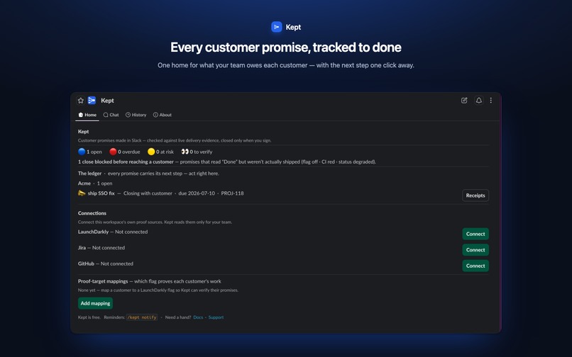 Kept – screenshot 5
