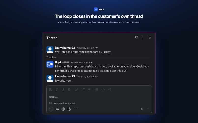 Kept – screenshot 8