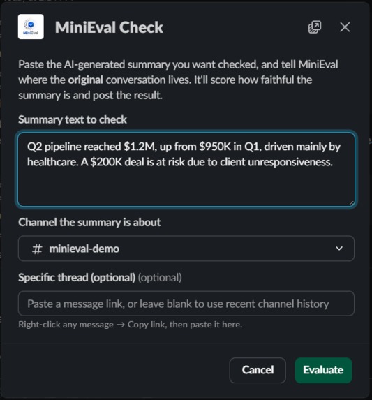 Slack_MiniEval – screenshot 1