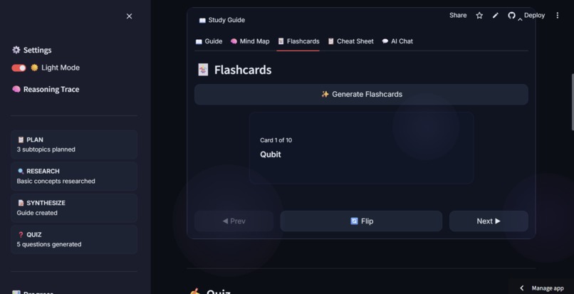 AI Study Agent – screenshot 2