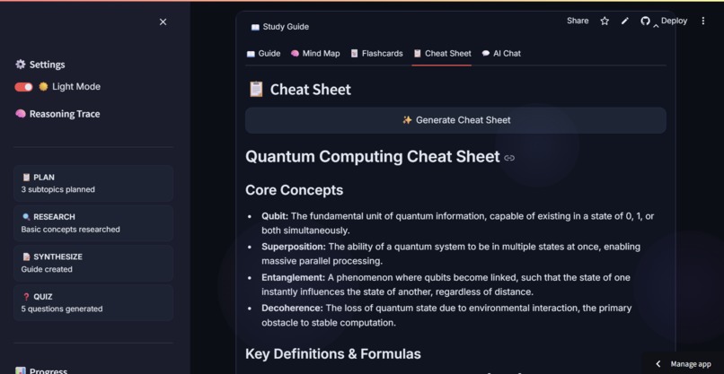 AI Study Agent – screenshot 5
