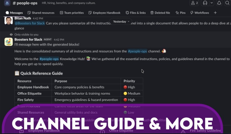 Booster - Friendly Rooster Making Slack Blocks for Everyone – screenshot 6