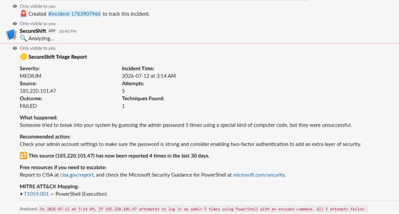 SecureShift – screenshot 2