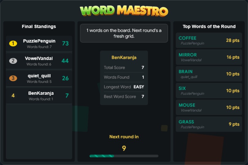 Word Maestro – screenshot 3