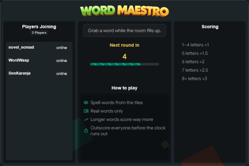 Word Maestro – screenshot 1