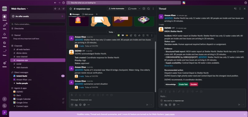 DIZMO: Disaster Intelligence Zone Management Operator – screenshot 1