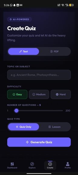 Quizora – screenshot 1