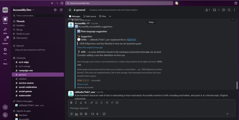 AccessAlly – screenshot 1