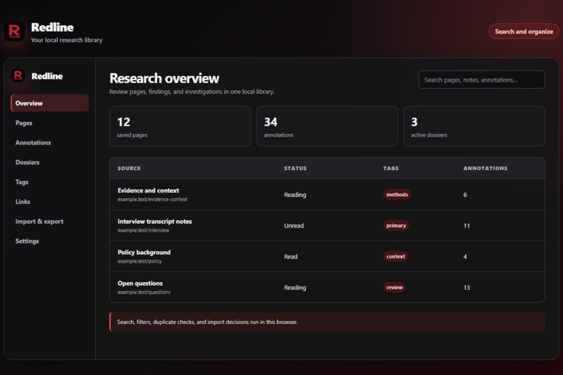 Redline – screenshot 1