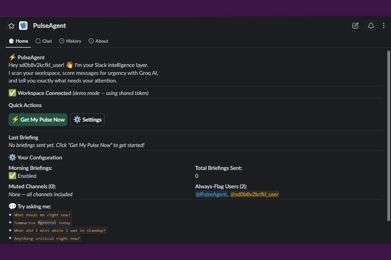 PulseAgent – screenshot 1