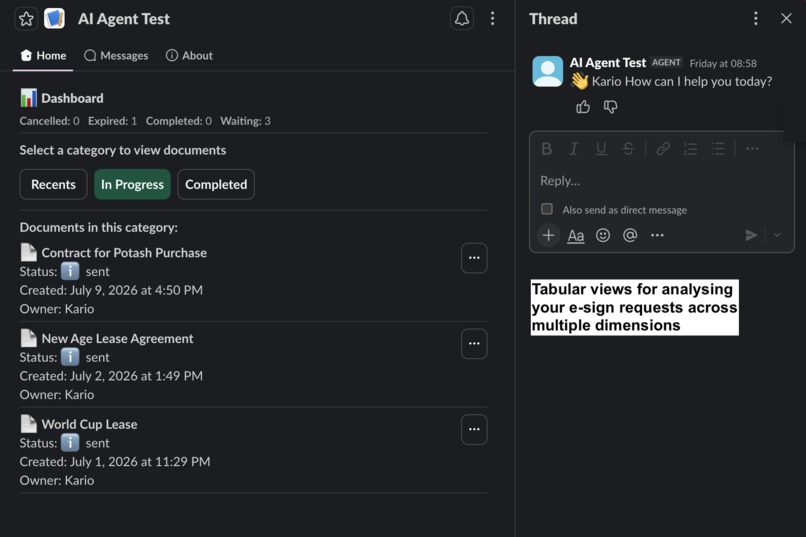 DocEndorse AI Agent For Slack – screenshot 3
