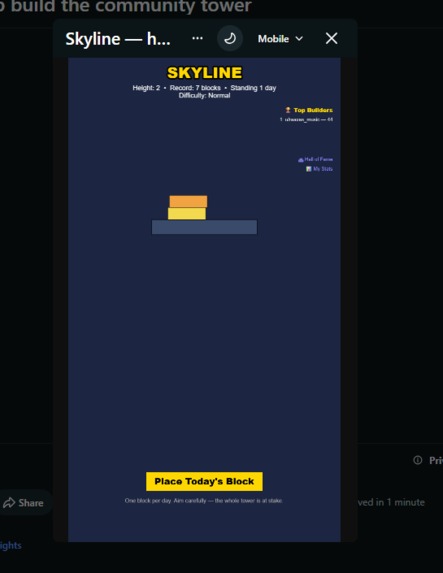 Skyline – screenshot 1