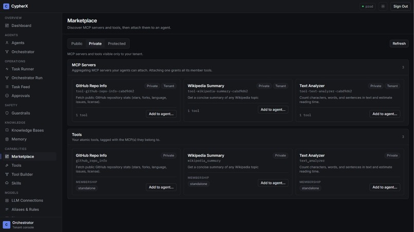 Low-Code AGENTIC PLATFORM – screenshot 7