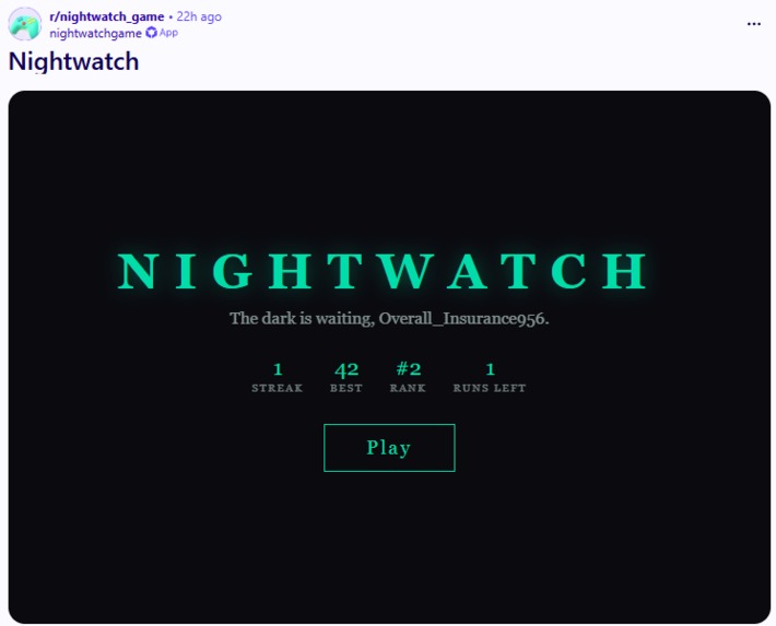 Nightwatch – screenshot 1