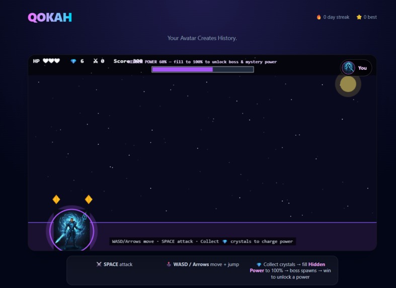 QOKAH – screenshot 2