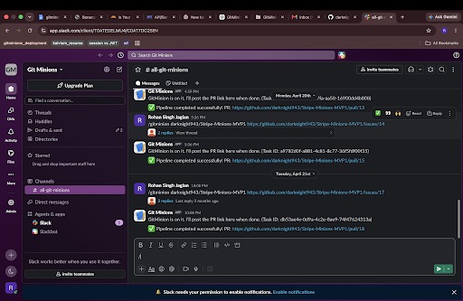 GitMinions – screenshot 3