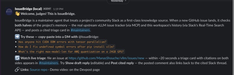 IssueBridge – screenshot 3