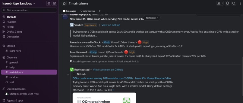 IssueBridge – screenshot 4