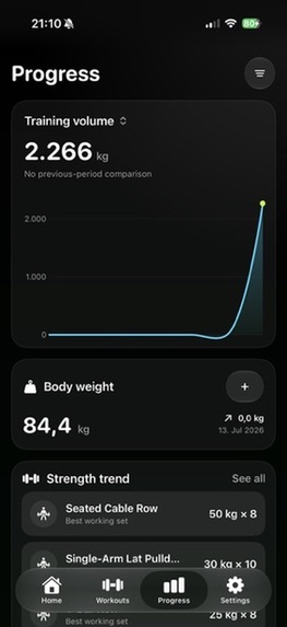 PR - Gym Workout Tracker – screenshot 3