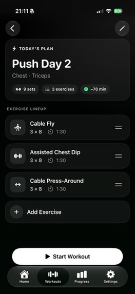 PR - Gym Workout Tracker – screenshot 5