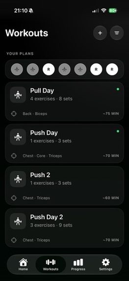 PR - Gym Workout Tracker – screenshot 6
