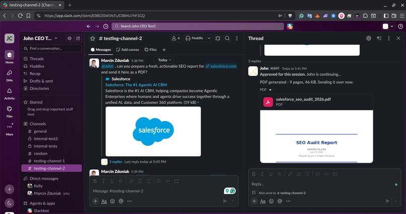 John CEO – screenshot 1