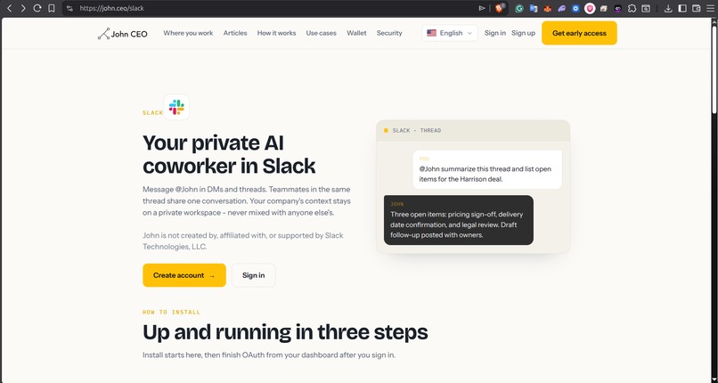 John CEO – screenshot 2