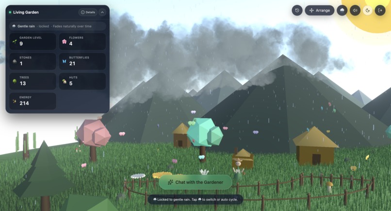 living-ai-garden – screenshot 1
