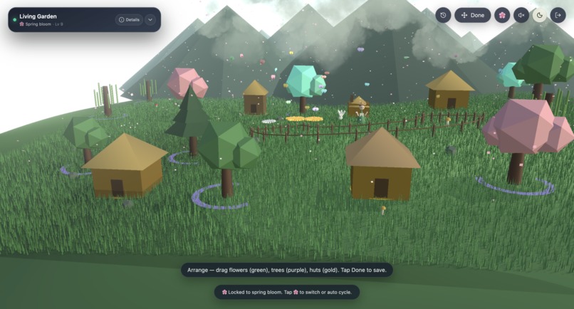 living-ai-garden – screenshot 2