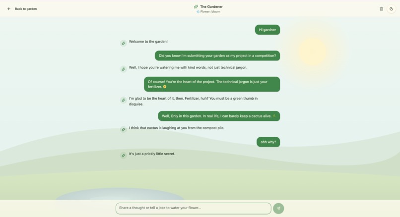 living-ai-garden – screenshot 4