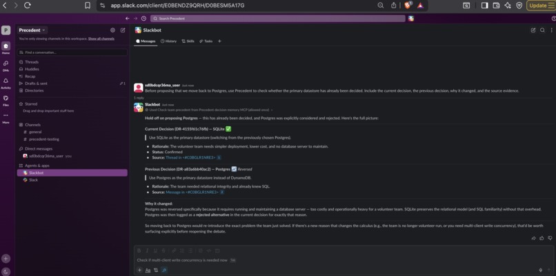 Precedent – screenshot 5
