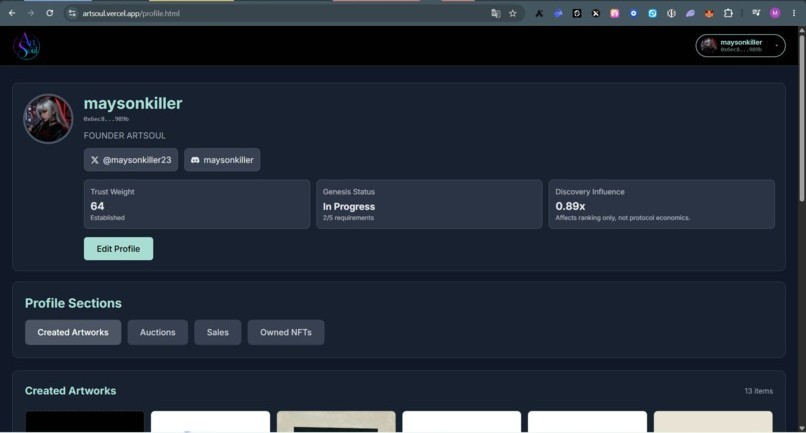 ArtSoul Protocol – screenshot 4