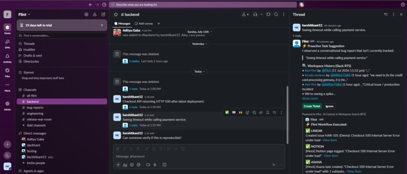 Flint – screenshot 1