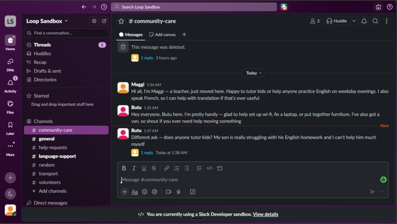 Loop - connecting help in your community. – screenshot 2