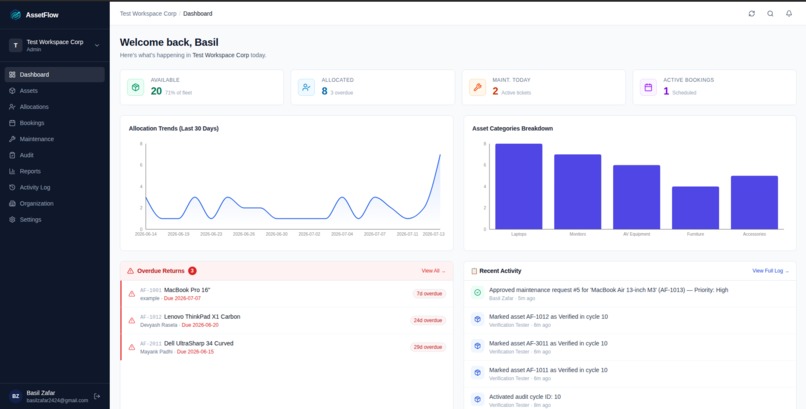 AssetFlow Co-Pliot – screenshot 1